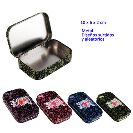 1T. Caja metálica diseños surtidos