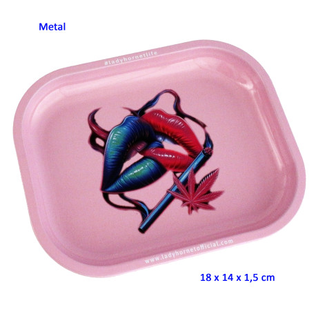 1T. Bandeja para liar 18 x 14 cm.