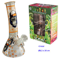 1T. 20 cm. Bong de cristal