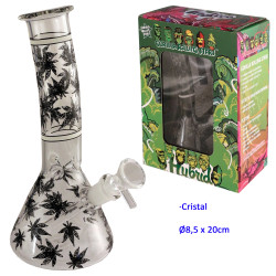 1T. 20 cm. Bong de cristal