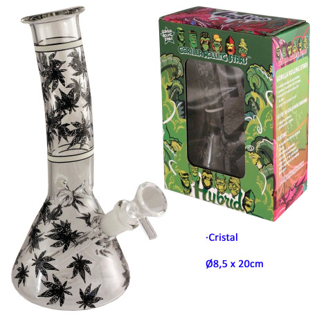 1T. 20 cm. Bong de cristal