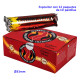 3T. Ø33 mm. Carbón vegetal «Golden River» Expositor con 10 paquetes de 10 pastillas.