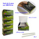 5T. Pack de 5 cajas con 500 filtros «MEGA POP Tar Gard» precortados