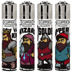 4T. Clipper «DWARF CLAN» Exp. 48 encendedores