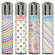 4T. Clipper «SMALL DOTS» Exp. 48 encendedores