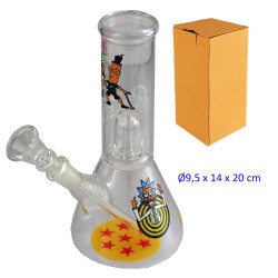 2T. 20 cm. Bong de cristal
