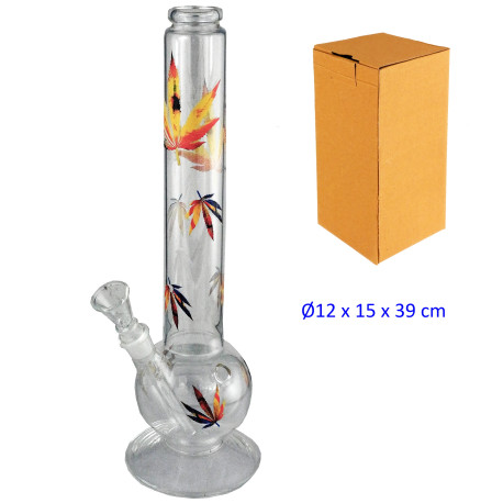 2T. 39 cm. Bong de cristal