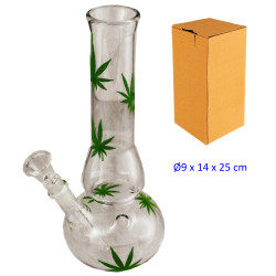 2T. 25 cm. Bong de cristal