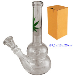 2T. 20 cm. Bong de cristal