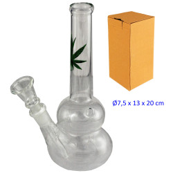 2T. 20 cm. Bong de cristal