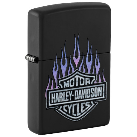 3T. Encendedor «Zippo» 218 Harley Black Matte