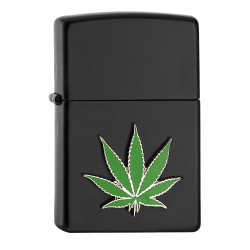 3T. Encendedor «Zippo» 218 Cannabis Leaf