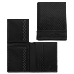 3T. Cartera monedero «Zippo» Carbon