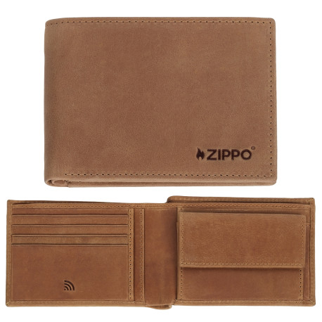 3T. Cartera monedero «Zippo» Vintage