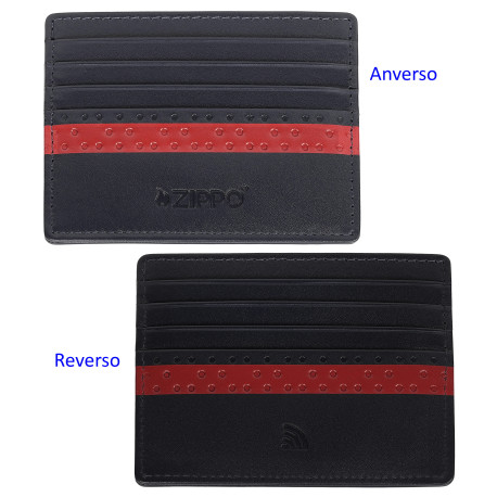 3T. Tarjetero  «Zippo» Navy blue