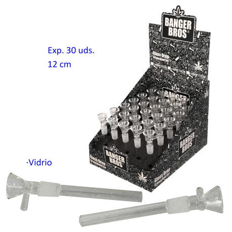 1T. Expositor con 20 bangers de cristal