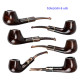 3T. Colección 6 Cachimbas madera «Jean Claude»