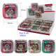 3T. Expositor con 6 ceniceros de cristal «Champ» skull
