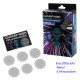 3T. Expositor con 100 packs con 5 filtros de metal para pipas