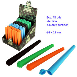 1T. Expositor 48 guarda cigarros acrílicos colores surtidos