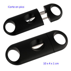 3T. Cortapuros acrílico negro