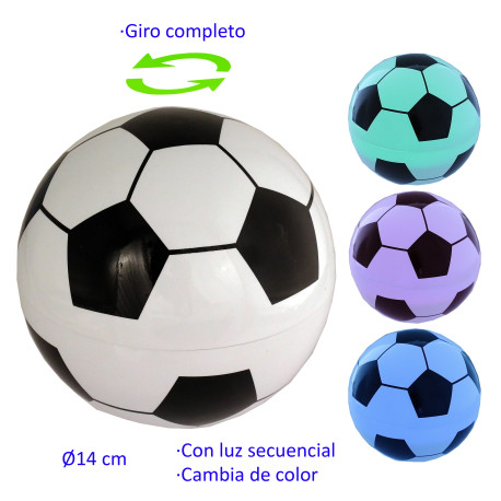 1T. Balón giratorio acrílico