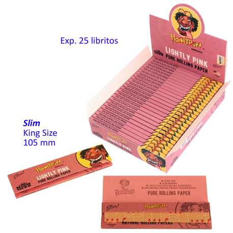 1T. Expositor con 25 libritos de papel de fumar king size
