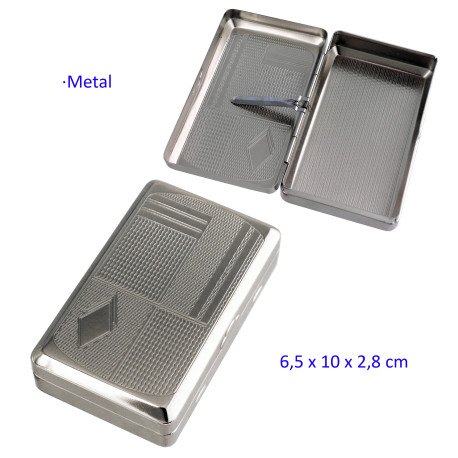 1T. Caja para tabaco de metal