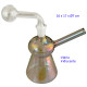 1T. 16 cm. Bong de cristal