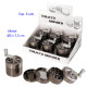 1T. Ø 5 cm. Expositor con 6 Grinders 4 partes