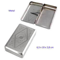 1T. Caja para tabaco de metal