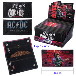 3T. Expositor con 12 bolsas para picadura de tabaco «AC/DC»