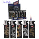 3T. Expositor con 50 encendedores turbo «Prof» tiger&dragon