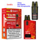 4T. BARCELONA EDITION Watermelon 20 mg. «BALMY ÉLITE PRO» Kit recargable