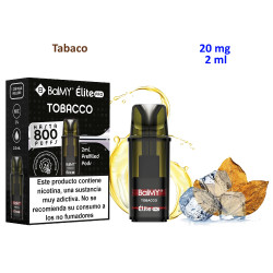 4T. Tobacco 20 mg. «BALMY ÉLITE PRO» Pod recarga