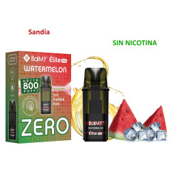4T. Watermelon 0 mg. «BALMY ÉLITE PRO» Pod recarga
