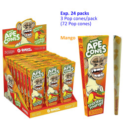 3T. «G-Rollz» Pre-rolled Ape Cones «Monk