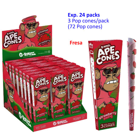 3T. «G-Rollz» Pre-rolled Ape Cones «Stra