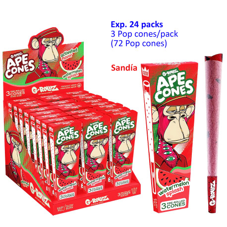3T. «G-Rollz» Pre-rolled Ape Cones «Wate