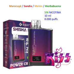 5T. Love 66 0 mg. «BALMY POWER CRYSTAL» Vaper desechable