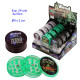 1 T. Ø4 cm. Expositor con 24 grinders acrílicos 3 partes