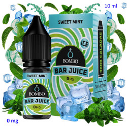 4T. 10ml 0 mg. Sweet Mint Ice Sales de nicotina «Bar Juice by Bombo»