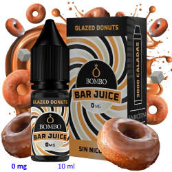 4T. 10ml 0 mg. Glazed Donuts Ice Sales de nicotina «Bar Juice by Bombo»
