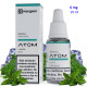 4T. e-liquid Menthol 6 mg. «Hangsen Atom» envase con 10 ml.