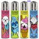 4T. Mini «Clipper» «FROZEN SKULLS» Exp. 48 encendedores