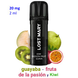 4T. Pod Kiwi Passion Fruit Guava 20mg. «Lost Mary TAPPO PRO»