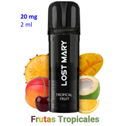 4T. Pod Tropical Fruit 20mg. «Lost Mary TAPPO PRO»