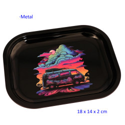 1T. Bandeja para liar 18 x 14 cm.