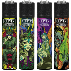 4T. Clipper «COOL ELF» Exp. 48 encendedores