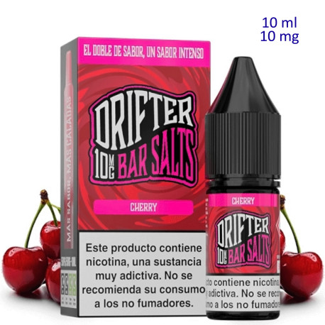 4T. 10ml 10 mg. Cherry Sales de nicotina «Drifter Bar Salts»